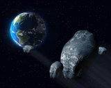 As part of its Asteroid Grand Challenge, NASA is calling upon citizen scientists to help locate asteroids. Artist's image. 